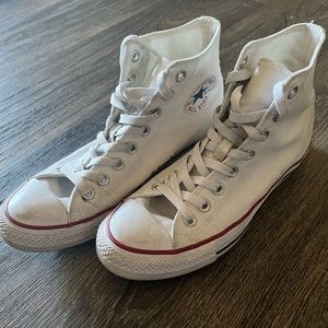 White High Top Converse
